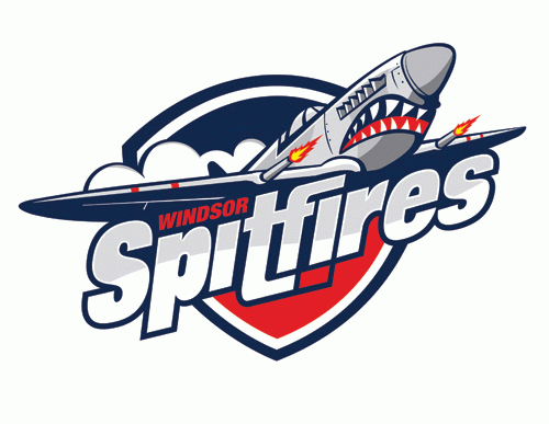 Windsor Spitfires 2007-pres primary logo iron on transfers for clothing